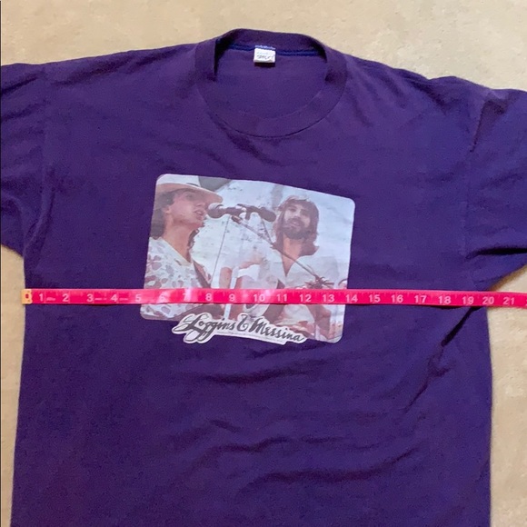 Loggins & Messina Vintage Concert T-Shirt 1975 - Picture 6 of 8